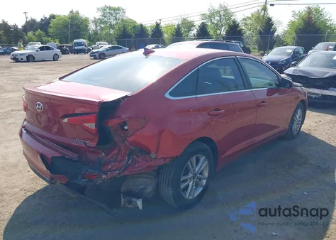 2017 Hyundai Sonata из США, поврежденный, VIN 5NPE24AF5HH583223